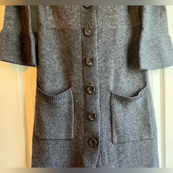 Rabbit Rabbit Rabbit Designs longline wool cardigan 90s witch vintage whimsigoth - Picture 5 of 6